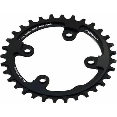 STRONGLIGHT Sram XX1 MTB kettingblad 1x11 4-Loch 76mm zwart Uitvoering 32 tanden
