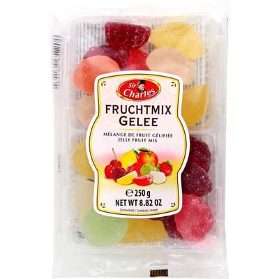 Gelée de fruits SirCharles avec vermicelles en sucre 250 g