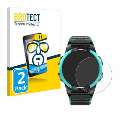 BROTECT - Screenprotector voor SaveFamily Slim 4G - Folie Beschermfolie transparant 2 Stuks