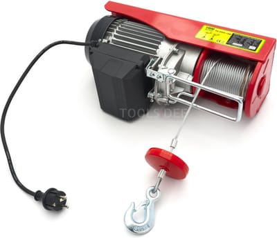 HBM elektrische takel 500 kg 18 m met draadloze afstandsbediening, IP54, 900 W, 230 V
