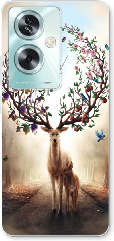 Case Company® - Hoesje geschikt voor Oppo A79 hoesje - Seasons Change - Soft Cover Telefoonhoesje - Bescherming aan alle Kanten en Schermrand