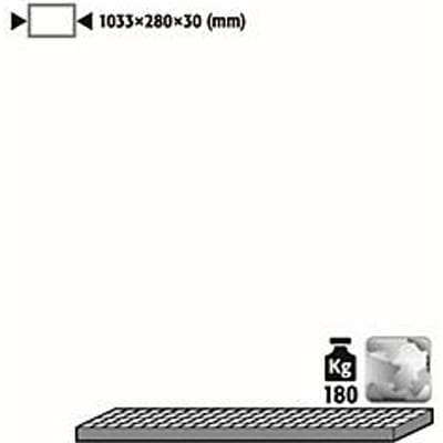 Rooster voor asecos gasflessenkasten, staal, B 1033 x D 280 x H 30 mm, tot 180 kg