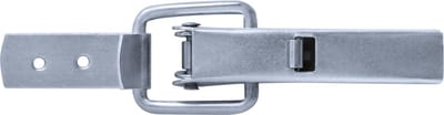 GOEBEL® - 100 x Spansluitingen Alu Aluminium 3/70 F II incl. Tegenhaak – Blindklinknagelgat 3,5 mm - 5577533371- Kistsluiting – Spansluiting - Premium kwaliteit - Inclusief Tegenstuk