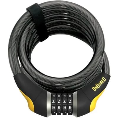 Kabelslot Onguard Combo Doberman Glo-180cmx12mm