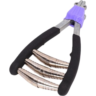 Pince à cordage 3 ressorts Pince de départ sportive pour raquette de tennis badminton Poignée confortable Acier