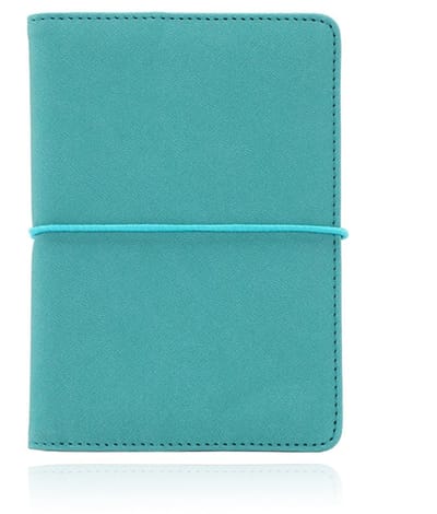 Paspoort Cover met elastiek - PU Leer Groen