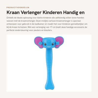 Dailygoods- Kraanverlenger Professioneel Ontwerp - Kraanuitbreiding - Handvat Verlenger - Hoogwaardig PP - Geschikt voor de meeste kranen - Totale Afmetingen 20x11cm - Kraanuitloop