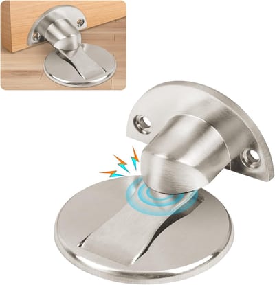 Zware Zelfklevende Magnetische Deurstopper voor Binnen, Onzichtbare Vloermagneet Deurstop met Verborgen Schroeven, Perfect voor Thuis en Kantoor