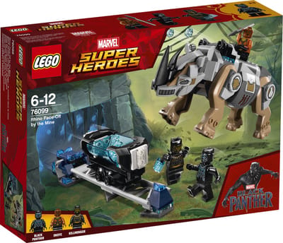 Marvel Super Heroes Black Panther Neushoornstrijd bij de mijn