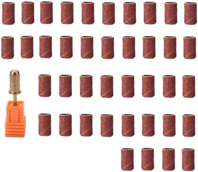 Schuurbanden Nagels - Nagelvijl Set - Nagelcorrectie - Standaard Maat - 40 Stuks - Grijs