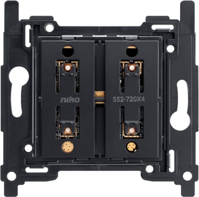 Niko Draadloze schakelaar met batterij, viervoudig, Zigbee®
