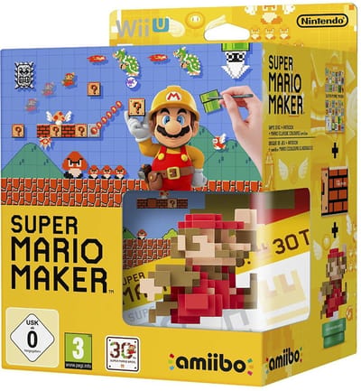 Super Mario Maker + Artbook - Nintendo Wii U - Virtual Life