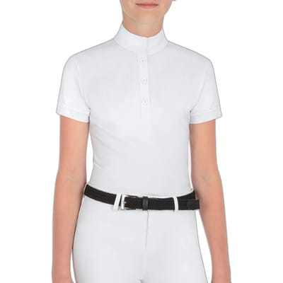 Wedstrijdpolo voor meisjes Equiline