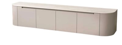 DiamantMeubelen Hangmeubel Isabella - Beige - Stone top