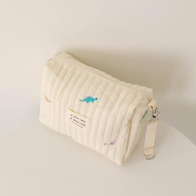 Opbergtas Luiers - Baby Organizer - Reizen met baby - Duurzaam katoen - 25x17x10 cm - Cartoon