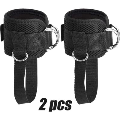 1/2 Stuks Enkelbanden Voor Kabelmachine Mannen Vrouwen Sportschool Fitness Kickback Been Extensies Trainingsaccessoires