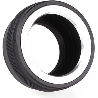 Bague d'adaptation Fotga pour objectif M42 vers appareil photo à monture Micro 4/3 appareil photo reflex numérique Olympus Panasonic black