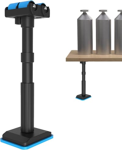 Verstelbare Kastbus - Ondersteuningsgereedschap - Kasten Monteren - Stabiele Belastingondersteuning - 19 - 44 cm - Grijs