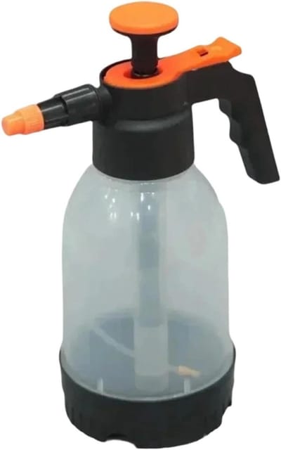 Spuitfles - Handpomp gieter - Planten water geven - Continue waterstroom - 12 liter - Doorzichtig