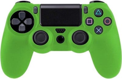 KELERINO. Beschermingshoesje geschikt voor Playstation 4 Controller Siliconen - Groen