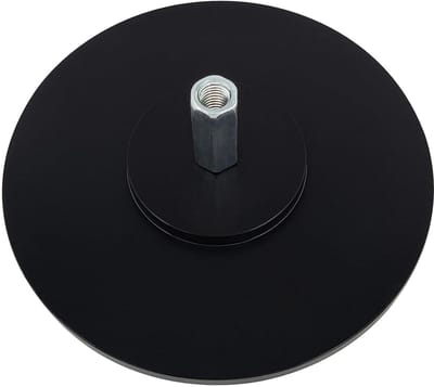 Zuignap - Zuigkop Hefzuiger - DIY Projecten - Hoge Adsorbeerbaarheid - 12 cm diameter M8 - Zwart