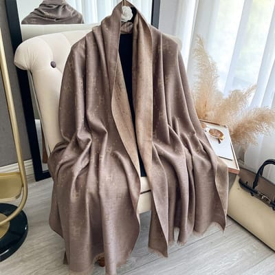 Dames Moslim Print Hijab Gouden Draad Lang Sjaal Ontwerp Lente En Herfst Zon Bescherming Sjaal Sjaal Foulard Wikkel Hoofddoek gray