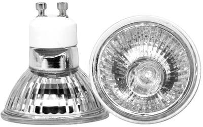 10-delige set - Spotlights - Lampen - Halogeenlampfitting - GU10-220V-35W halogeenlamp - Warm wit licht