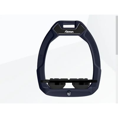 Veiligheidseisen voor paardrijden Plat Grip Blauw/Zwart/Zwart Flex-On Safe-On