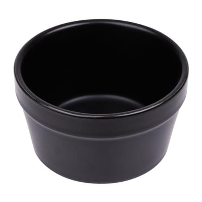 Olympia stapelbare ramekin mat zwart 95mm - 6 stuk(s)