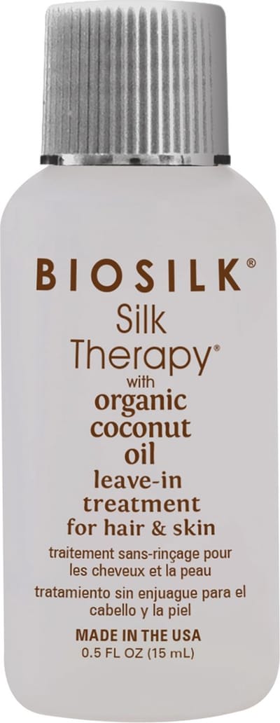 BIOSILK Silk Therapy with Organic Coconut Oil - Hydraterende leave-in voor haar & huid - 15 ml