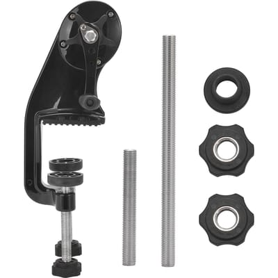 Vislijnspoeler voor Baitcasting Spinning Reel Draagbare vislijnopwindmachine zwart