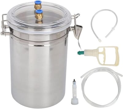Melkmachine 2L Capaciteit - Handmatige Melkmachine - Roestvrij Staal - Transparant Deksel - Duurzaam - Praktisch Gereedschap - Geitenmelker