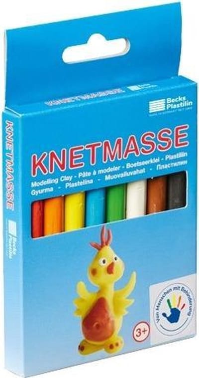 Becks Klei Knetmasse Junior 8-delig