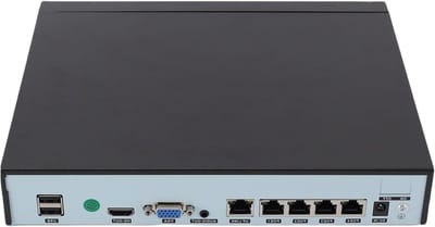 Netwerk Video Recorder - Beveiligingsrecorder NVR - Woningbeveiliging - 4 PoE Poorten - Tot 14TB Opslag - Zwart