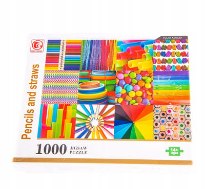 Regenboog Kleuren Puzzel 1000 Stukjes - Educatief en Decoratief