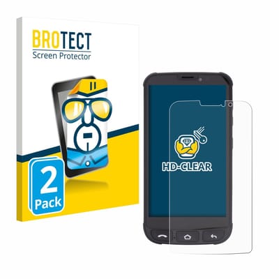 BROTECT - Screenprotector voor Olympia Neo Mini - Folie Beschermfolie transparant 2 Stuks