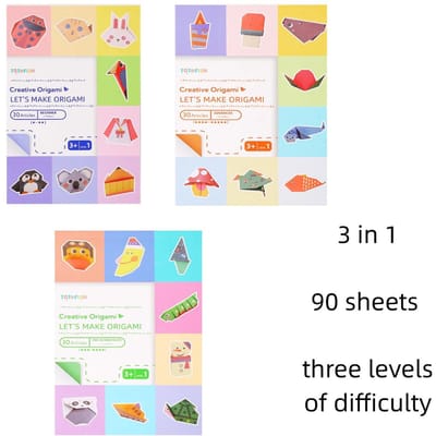 Origami de Haute Qualité Kit de Haute Qualité Haute Qualité Avec Haute Qualité 30/96 Feuilles de Haute Qualité Papier de Haute Qualité & Guide de Haute Qualité