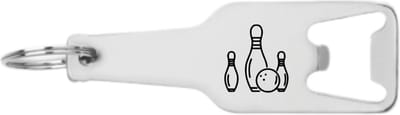 Akyol - bowlen flesopener - Bowlen - sporters - inclusief kaart - sport cadeau - sporten - leuk kado voor je sporter om te geven - 105 x 25mm
