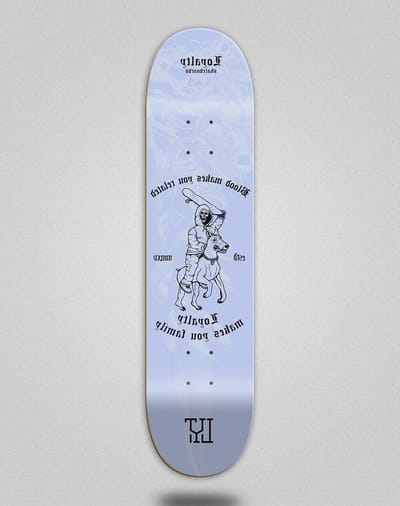 Skateboard Deck - Skate Deck - Skateboarden - Bloed Maakt Blauw - 8.0 inch - Blauw