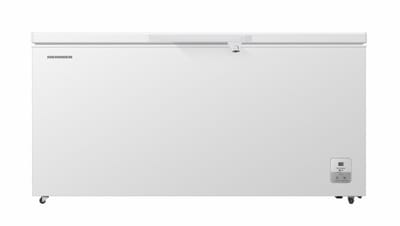 Heinner HCF-HS500EE++ Vrieskist – 500 L – LED-display – Inverter Compressor – Supervriesfunctie – Vergrendelbaar Handvat – Wit – 5 Jaar Garantie