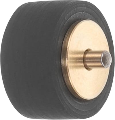 Drukrol Cassettedeck - Reparatieonderdeel Tape - Muziek Afspelen - Koperen As - 1.3 cm - Zwart