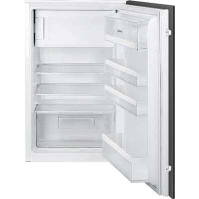 SMEG Inbouw koelkast Koelkast, Universeel, Enkeldeurs, Inbouw, Positie scharnier: Rechts, Deur omkeerbaar: Ja, Wit