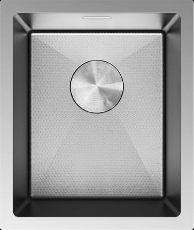 Mexen Trixo roestvrijstalen spoelbak 1-komorige 370 x 440 , inox HC - 6412371000-01HC