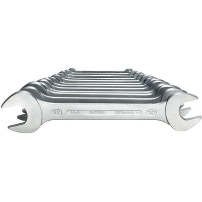 Gedore 6077700 6077700 Dubbele steeksleutelset 12-delig Sleutelbreedte (metrisch) 6 - 32 mm