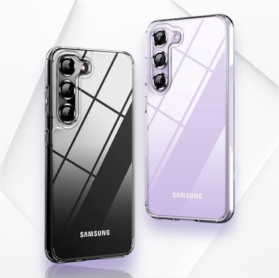 AziLine Silicone Case Geschikt voor Samsung Galaxy S23 5G - AziLine Transparante Bescherming Hoesje voor S23 - Premium Zachte Silicon Hoesje geschikt voor Samsung Galaxy S23