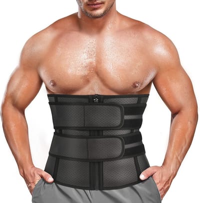 Slimme Zweetriem voor Heren - Neopreen Fitness Gordel voor Platte Buik