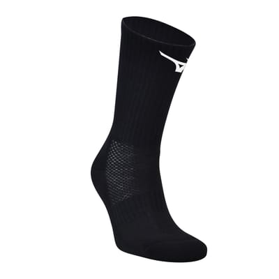 Mizuno Unisex Volwassen Bemanningsleden Sokken (Pakket van 3) (Zwart)