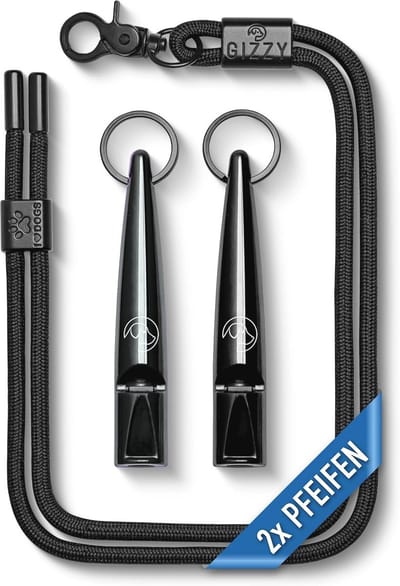 Ultrasone Hondenfluit 2-pack voor Training en Roepen