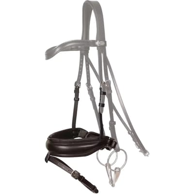 Gekruiste paardenneusriem Dy'on Special FEI
