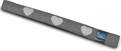 Tochtstopper Deur - Tochtrol Windstopper - Woonkamer Isolatie - Met 3 Gewichten - 120 CM Lang - Antraciet